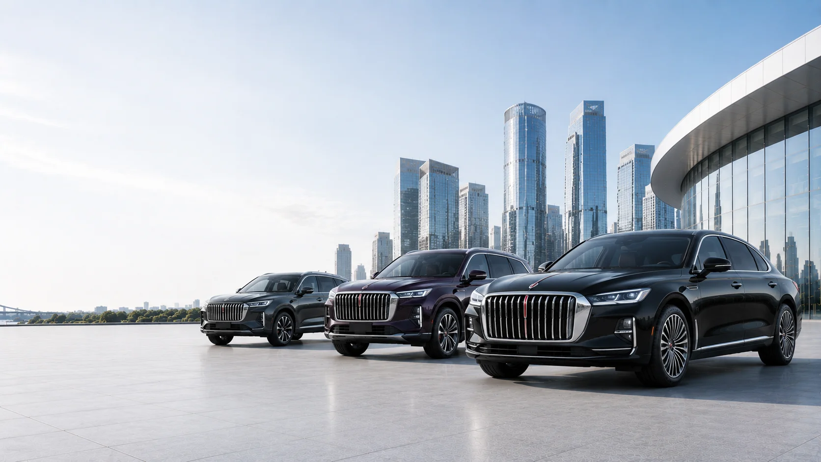 Модельный ряд Hongqi